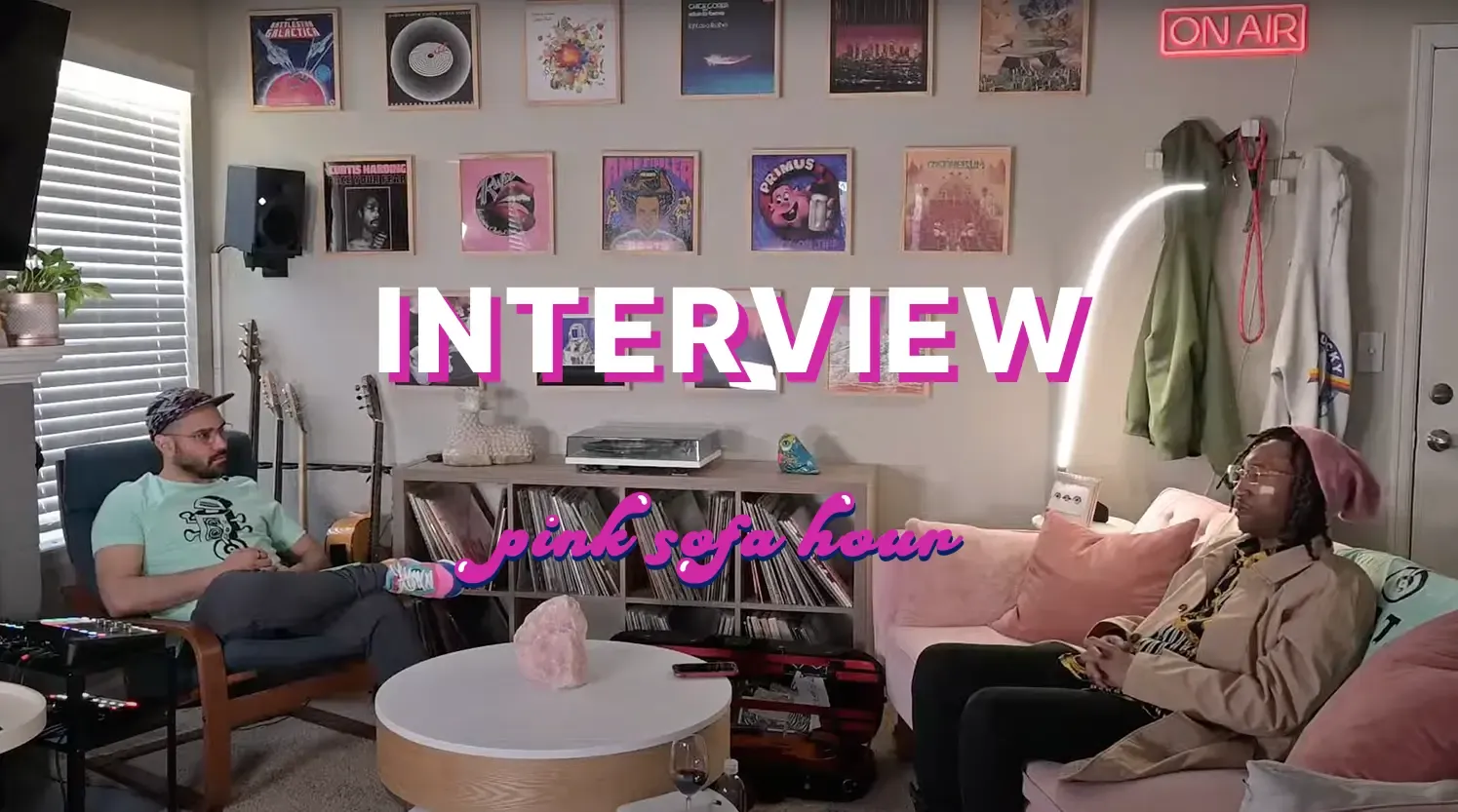 Pink Sofa Hour interview show